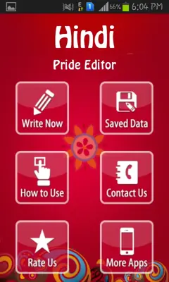 Hindi Pride Editor android App screenshot 0